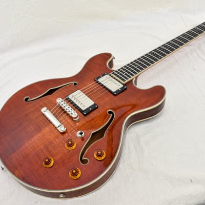 Eastman T185MX All Solid Wood Electric Thinline - Classic Finish image 9