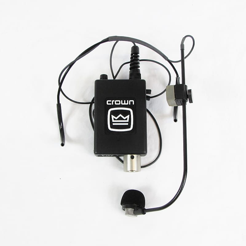 Crown CM311A Head-Worn Condenser Microphone W/ XLR Bodypack