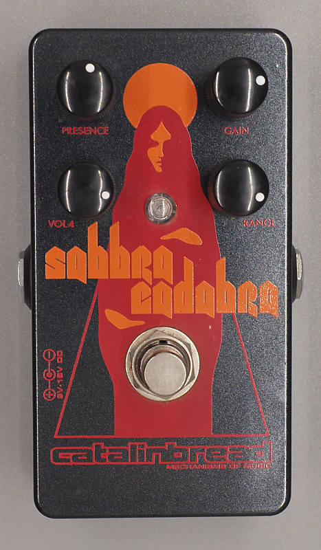 Catalinbread Sabbra Cadabra 2010s - Black | Reverb