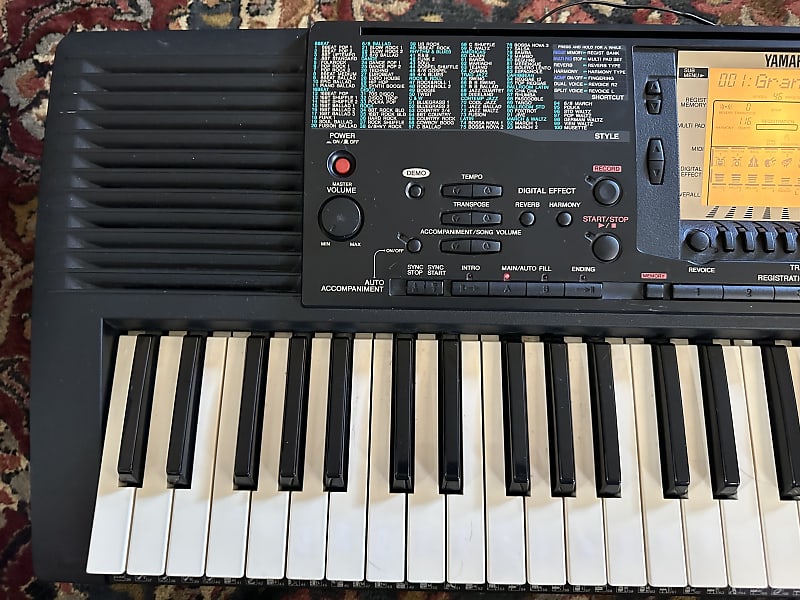 Yamaha PSR-330 1997 - Black | Reverb