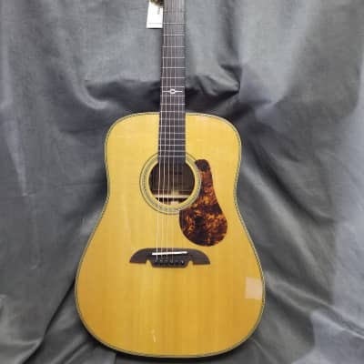Alvarez MD60E Herringbone Masterworks Series Dreadnought Acoustic Electric image 4