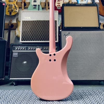 Burny BRB 2008 short scale 32” Shell pink Rickenbacker style image 10