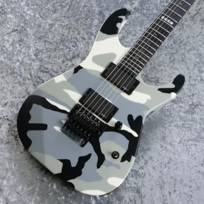 ESP E-II M-II NECK THRU Urban Camo [Made in Japan!!] | Reverb