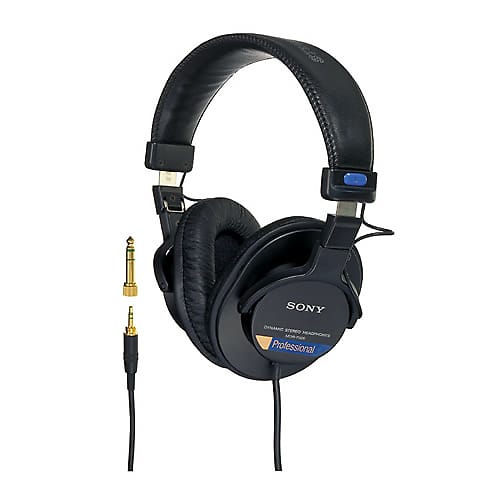 【美品】ソニーSOUND MONITOR HEADPHONES MDR-7506 Sony Professional Stereo Monitor Headphones | MDR-7506