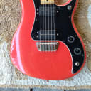 1985 red Peavey Patriot hardtail guitar