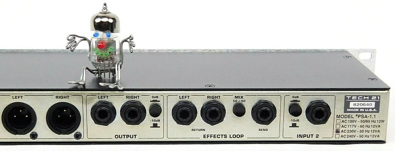 Tech 21 NYC SansAmp PSA 1.1 Tonehunter Moded + Made in USA +