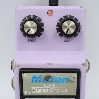 Maxon CS-9 Stereo Chorus Made in Japan Vintage Guitar Effect Pedal 135141 image 3