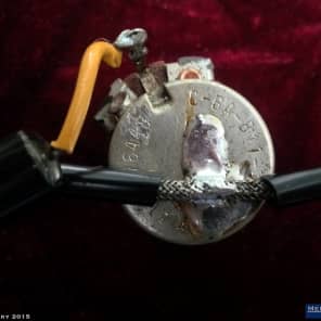 Immagine 1964 Gibson ES-335 Wiring Harness Pots CTS 500K Sprague Black Beauty Capacitors Switchcraft - 8