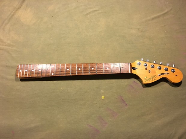 Squier Jagmaster neck - short scale conversion w/ Sperzel