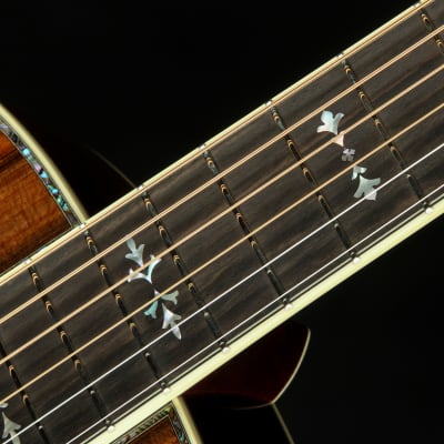 Bourgeois OMS-42 Custom - Sinker Redwood & Madagascar Rosewood image 9