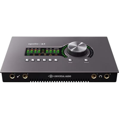 Universal Audio Apollo x4 Thunderbolt 3 Desktop Audio Interface with Real-Time UAD Processing image 2