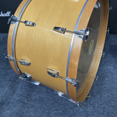 Camco, Ludwig 3 Ply 1970s Maple 26" Bass Drum image 11