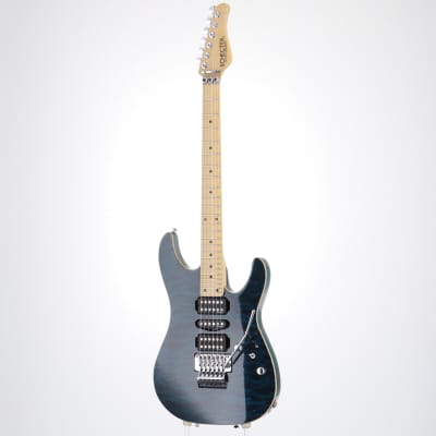 SCHECTER NV III 24 AS See thru Blue (S/N:SA0811122) (07/24