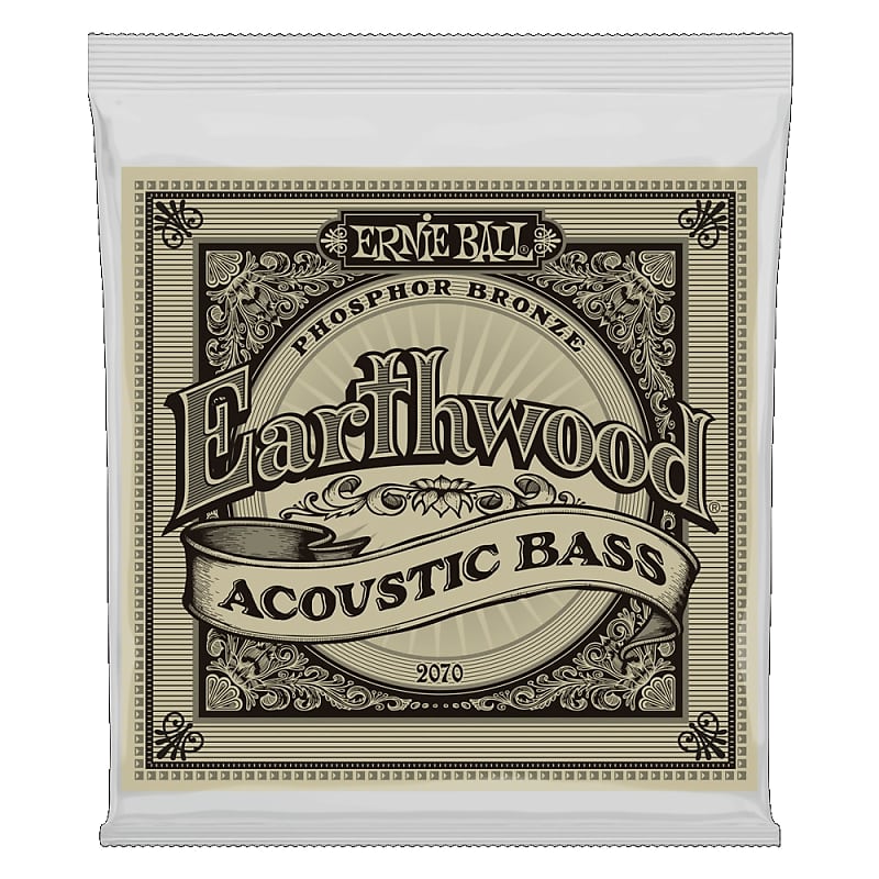 Ernie Ball Earthwood Phosphor Bronze Acoustic Bass Strings - 45-95 Gauge 2070 image 1