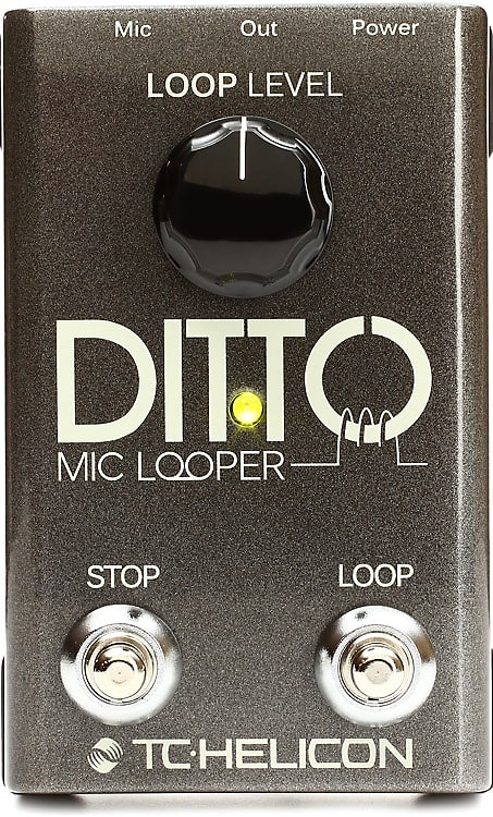 TC-Helicon Ditto Mic Looper Pedal image 1