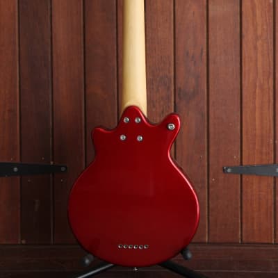 Brian May Guitars - Mini May Antique Cherry Electric Travel Guitar image 5