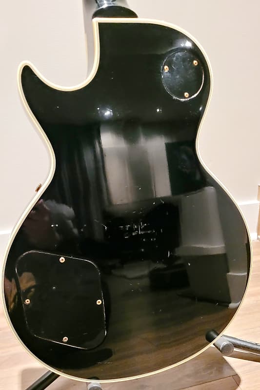 1987 Greco Japan EGC68-60 Les Paul Custom Black Beauty | Reverb
