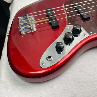 Fender American Original '60s Jazz Bass 4-string J-Bass with COA & Case 2018 - Candy Apple Red / Rosewood fingerboard image 7