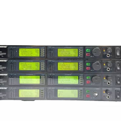 Shure UR4D+ Dual Wireless Receiver W/(2)URUR2 Handheld Transmitters #2416 (One)THS image 4
