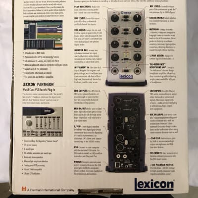 Lexicon Omega Desktop Recording Studio image 10