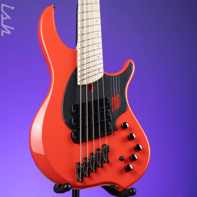 Dingwall NG-3 5-String Bass Guitar Fiesta Red for sale