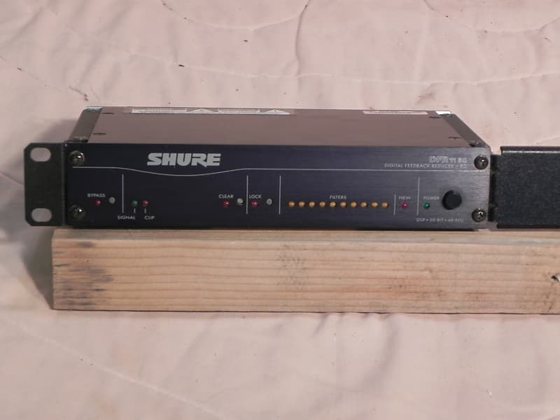 Shure DFR11EQ Digital EQ & Feedback Reducer Rackmount (USED) Reverb
