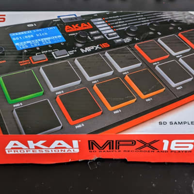Akai MPX16 sampler, recorder, pad controller with 32GB SD card image 6