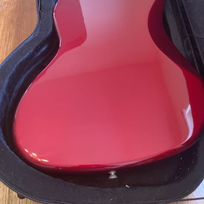 Fender Pawn Shop Bass VI 2013 - Candy Apple Red image 5