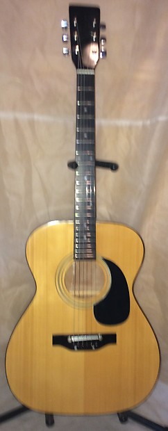 Vintage Unbranded marked WO20 4 80 Acoustic Guitar image 1