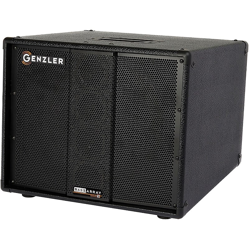 Genzler Amplification SERIES 2 BA2-112-3SLT BASS ARRAY Slant 1X12 Line Array Bass Speaker Cabinet Black image 1