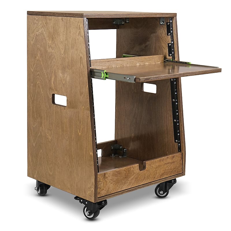 SDRK-ST12TB | DIY Slanted 12U Studio Rack (4U Top + 8U | Reverb