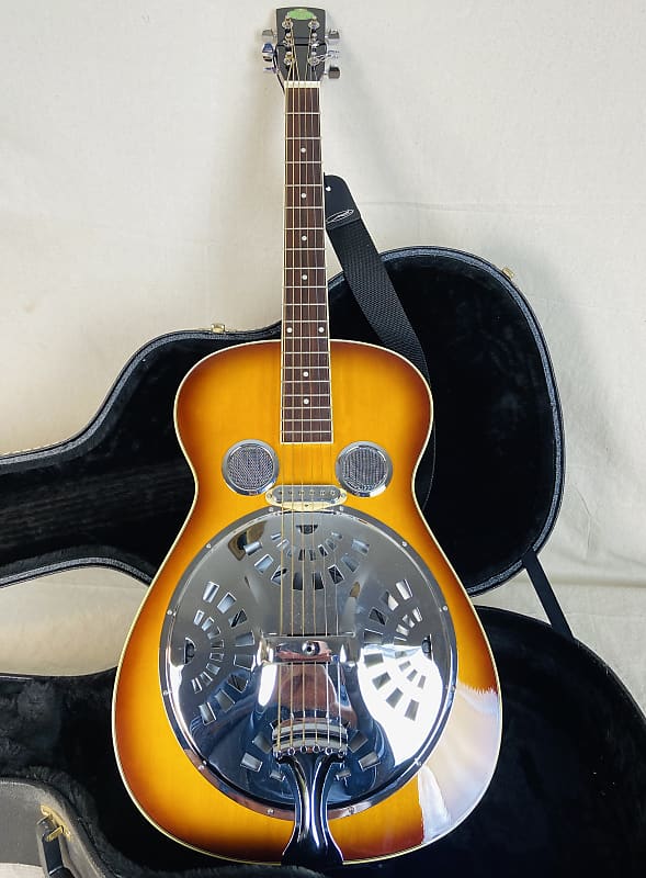 Regal (Dobro) Regal Studio Series Resophonic Guitar 1990’s Vintage Sunburst image 1