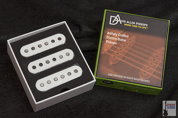 David Allen Strat Cat Pickup Set White