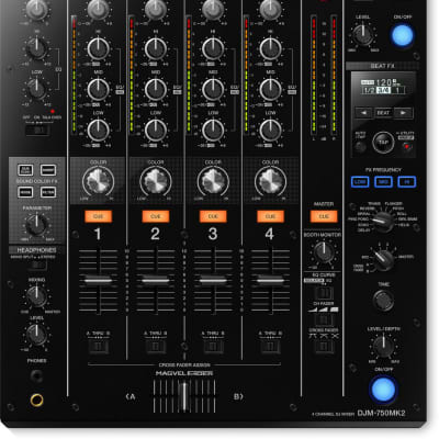 Pioneer DJM-750MK2 4-CH DJ Mixer w/ Club DNA, RekordBox DJ /DVS, Pro FX DJM-750. image 1