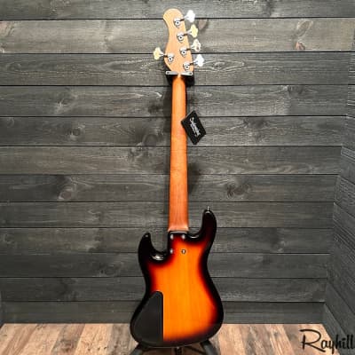 Sadowsky SMX MetroExpress Vintage JJ 5-String Fretless Tobacco Sunburst Electric Bass Guitar image 14
