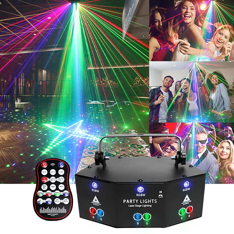 Lampe DJ multicolore LHCER, Mini DJ Club Disco KTV Party Bar RGB