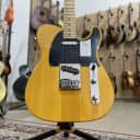 Fender Standard Telecaster, Maple Fingerboard, Black Pickguard, Butterscotch Blonde