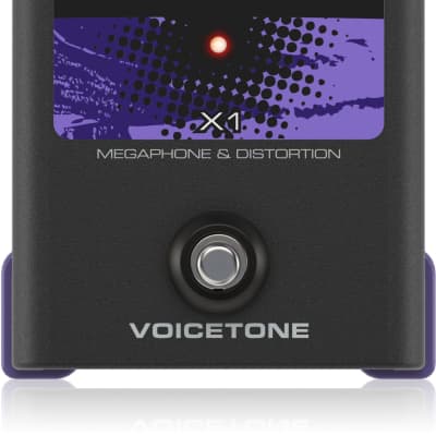 ギター Voicetone x1 Megaphone & Distortion TC-Helicon VoiceTone X1 Megaphone and Distortion Vocal