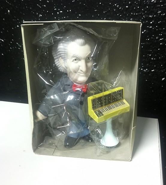 the Bob Moog Doll - 50th Anniversary Vinyl Figure In Original Box, Unopened