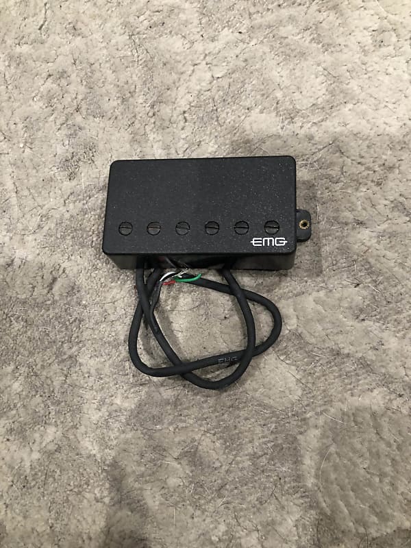 EMG FH2 Passive Bridge Humbucker Pickup 2016 Black Reverb