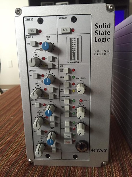 Solid State Logic Summing Mixer SSL XR622, XR623 and Mynx | Reverb