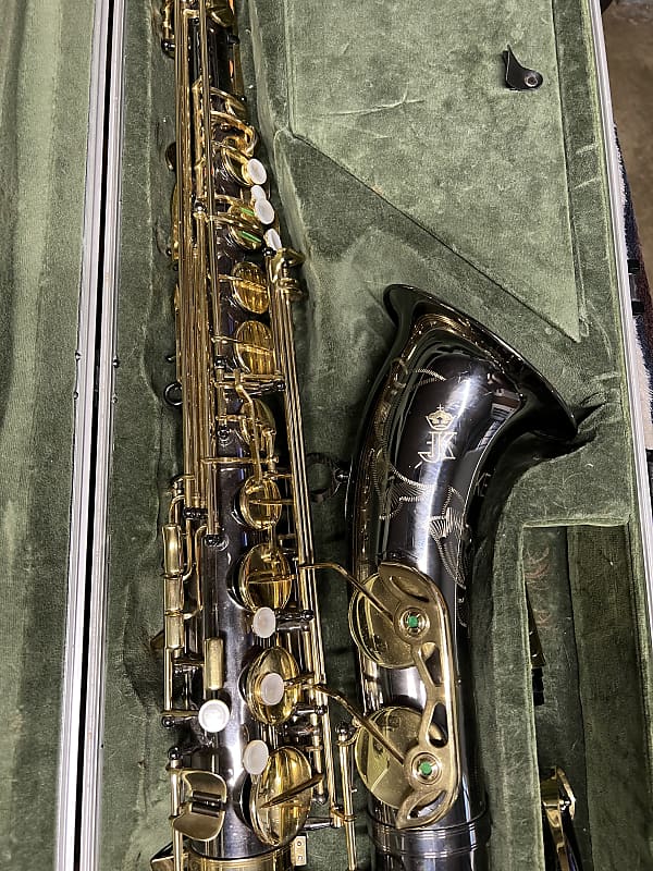 Julius Keilwerth SX90R Black Nickel Tenor Saxophone | Reverb