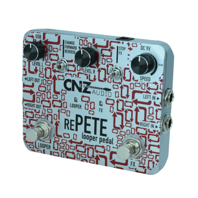 CNZ Audio Re-Pete Stereo Looper Guitar Effects Pedal, Advanced Effects, True Bypass image 4