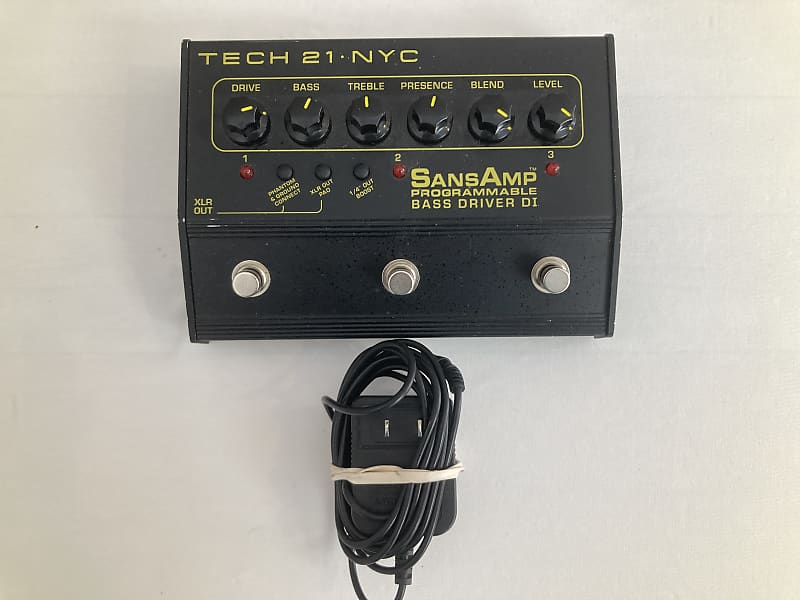 Tech 21 Sansamp Programmable Bass Driver