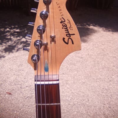 Squier Affinity Series Stratocaster 21-Fret with Rosewood Fretboard 1997 - 2000 - Baltic Blue image 3