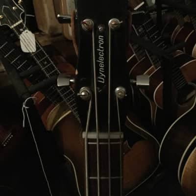 Dynelectron Longhorn Bass Guitar circa 1960 (Extremely Rare) image 4