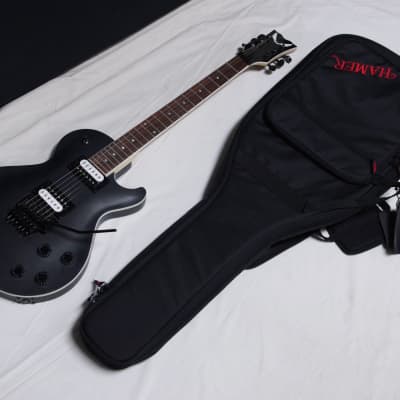DEAN Thoroughbred X Floyd Rose electric GUITAR New w/ BAG - Black Satin image 1