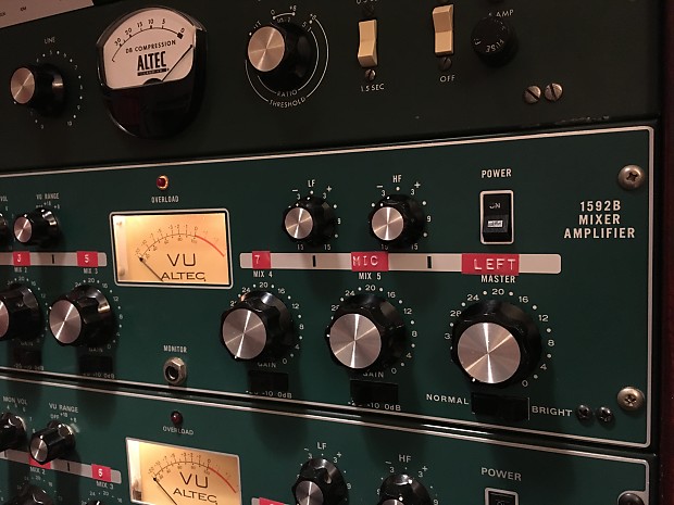 Altec 1592B Mixer Amplifier (#1) - Includes Plug-in