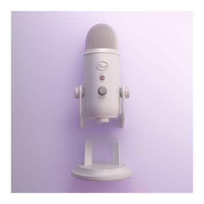 Logitech Blue Yeti for Aurora Collection USB Microphone (White Mist)