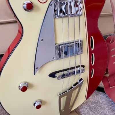 Backlund Rocker bass 2020 Red/Creme image 4
